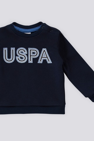 U.s. Polo Assn. Lacivert Erkek Bebek Takım Lacivert