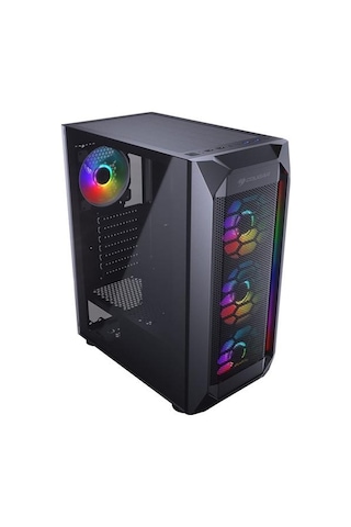 Cougar 650w 80+ Mx410 Mesh-g Cgr-5vm6b-mesh-g-rgb Gamıng Mıd-tower Pc Kasası