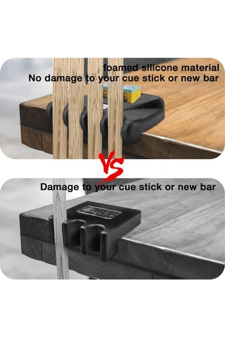 Youtek 4'lu Ağırlıklı Bilardo İstaka Askısı - Kaymaz Tabanlı, Taşınabilir