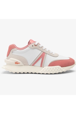 Lacoste L-spin Deluxe Leather Womens Sneaker Hakiki Deri Kadın Günlük Spor Ayakkabı Beyaz Krem