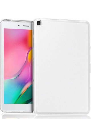 Samsung Galaxy Tab A Sm T290 8 İnç Uyumlu Şeffaf Silikon Tablet Kılıfı Kılıf
