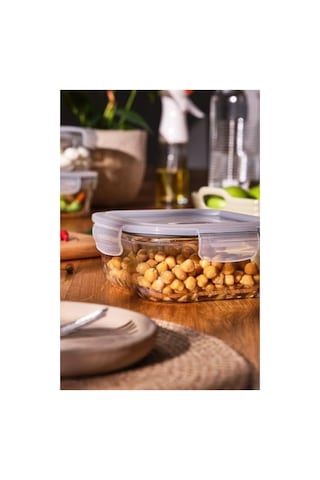 Borosilikat Cam Saklama Kabı - 800 Ml
