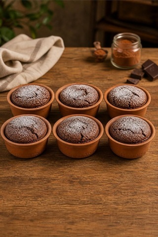 Tr 6 Adet Sütlaç Çömlek Kasesi Sufle Kasesi Ve Güveç Seti Fırın Kasesi, Toprak Çömlek Kase Takımı Mg01 Genel
