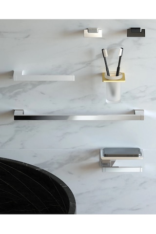 S-cube Havluluk, Uzun, 49.7 Cm - Krom Krom