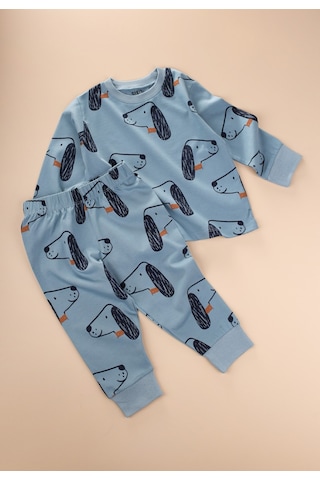 Cigit Pijama Takım 1-7 Yaş Mavi