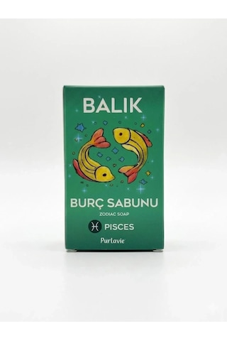 Balık Burç Sabunu Doğal El Yapımı 100g-3 Adet Karışık