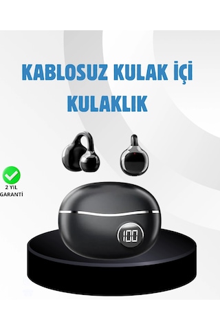 Açık Kulak Kablosuz Bluetooth Kulaklık Konforlu Tasarım Ve Uzun Süreli Kullanım Diğer
