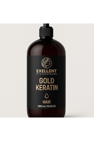 Exellent Profesyonel Gold Keratin