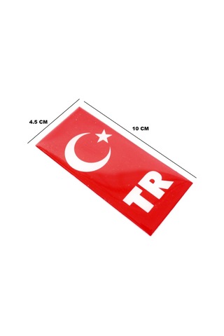Tr Plaka Sticker 2'Li - Türkiye Plaka Sticker 496052247