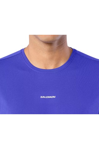 Salomon Shakeout Core Ss Tee Erkek Koşu Tişörtü Lc2947700 Renkli