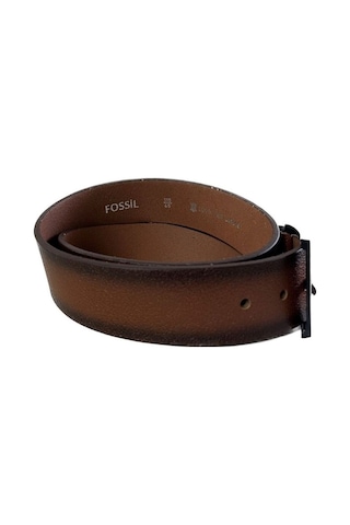 Fossil Taba Hakiki Deri 4,5 Cm Erkek Kemeri -115cm Taba