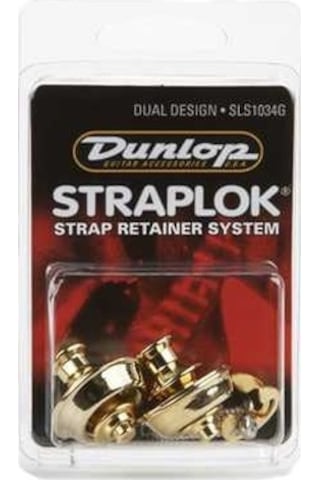 Jim Dunlop Straplok Dual Design Gold Askı Kilidi