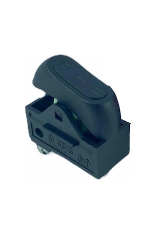 Ic-209 Saç Kurutma Makinası Düğmesi Anahtarı 3p 0-1-2 Siyah