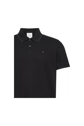 Calvin Klein Ss Refıned Pıque Tıpped Classıc-13537 Siyah