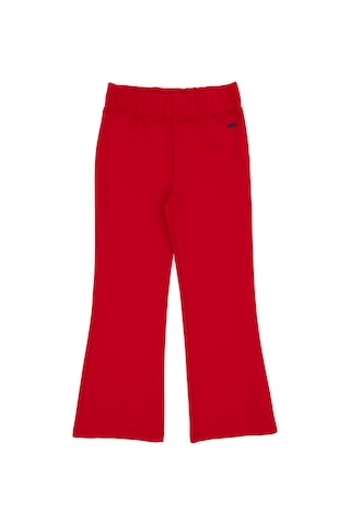 U.S. Polo Assn. Kız Çocuk Kırmızı Yüksek Bel Flare Eşofman Altı 50306283-VR030