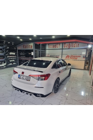 Honda Civic Fe1 Arka Tampon Eki 01 --fibersan Tuning