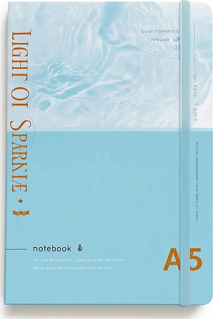 2 Adet Çizgili Defter Ajanda - Uçlu Kalem Hediyeli Light Of Sparkle A5-a6 Mavi