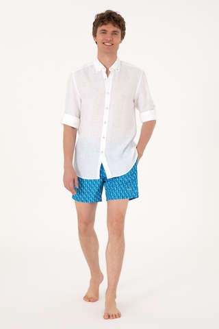 U.s. Polo Assn. Erkek İndigo Deniz Şortu 50299737-vr028 İndigo