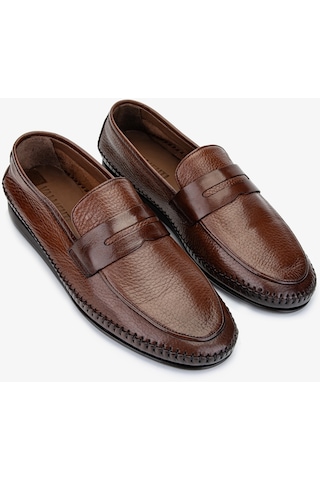 Valmenti Castor Erkek Taba Gyk Hakiki Deri Loafer Ayakkabı 477 68611 Erk Ayk Y24 Taba
