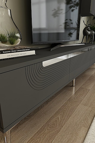 Tvr1803as - Meyra Tvr180 Ünitesi Takım Antrasit-sılver 180cm