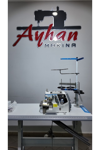 Jack C7 5 İplik Yapay Zekalı Full Otomatik Overlok Makinası C7 Urus Yok