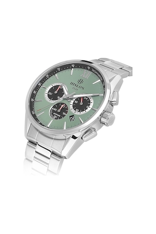 Hislon Gümüş Çelik Kordon Erkek Kol Saati Ms206s-16ss Gümüş