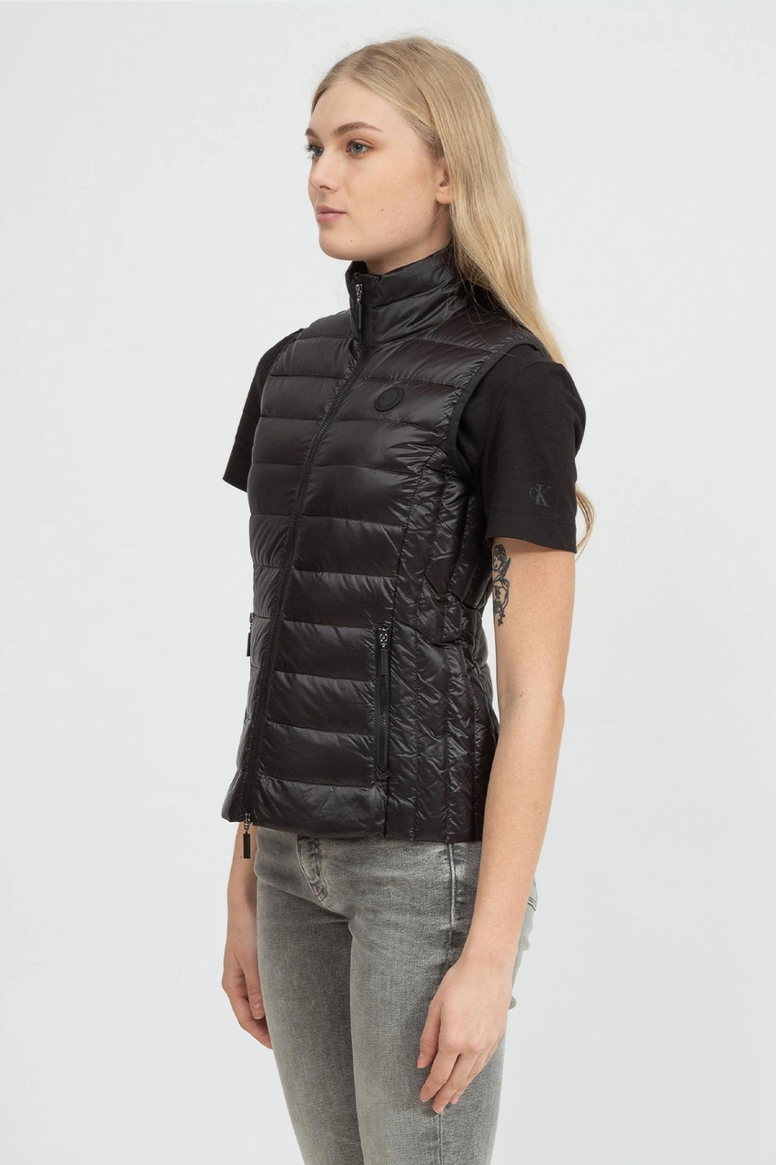 Armani Exchange Armani Kadın Şişme Yelek Siyah