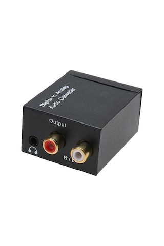 5057 Dijital To Analog 3.5mm Optik Ses Tos Çevirici Dönüştürücü Adaptör