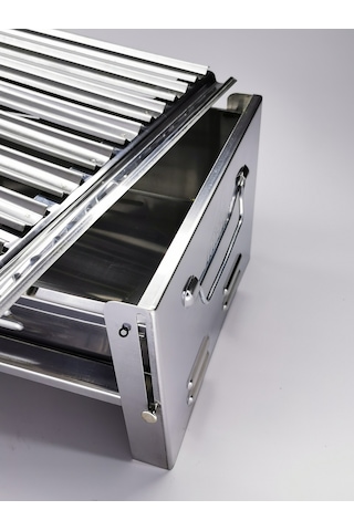 Mizan Krom Katlanabilir Kömürlü Mangal