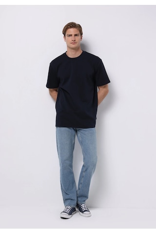 Colin's Colins Comfort Fit Yuvarlak Yaka Düz Erkek Lacivert Kısa Kol Tişört Cl1075841 Q1.v2 Nav Lacivert