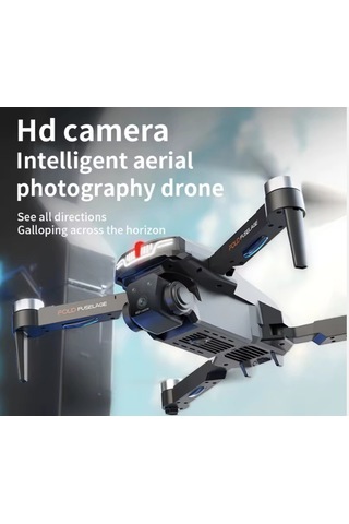 C13s Drone 4k Üçlü Kamera Engel Kaçınma 360 Akrobasi Fırçasız Motor Optik Akış Katlanabilir Drone