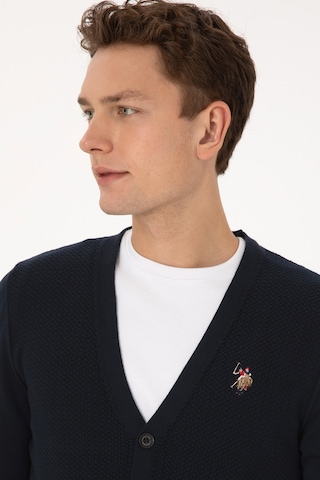 U.s. Polo Assn. Erkek Lacivert Hırka Triko 50307952-vr033 Lacıvert