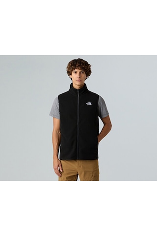 The North Face M Glacier Fleece Vest Erkek Outdoor Polar Yelek Nf0a8dqnjk31 Siyah Siyah
