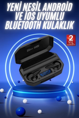 Yeni Nesil Android Ve İos Uyumlu Siyah Profesyonel Oyuncu Kulaklığı