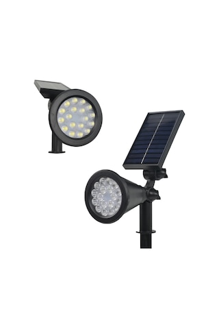 Forlife 18watt Solar Çim / Bahçe Aydınlatma Armatürü Amber Işık