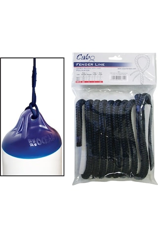 Usturmaça Halati. Kalinlik 8mm.Boy 2mt Polyester Lacivert
