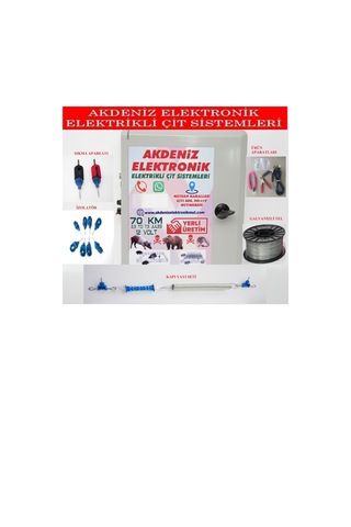 Ayı- Domuz Kovucu 14Amper Elektrikli Çit Cihazı Full Paket