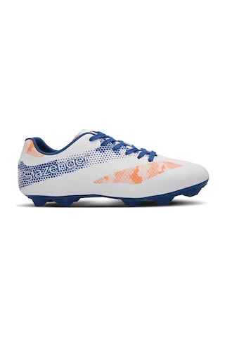 Slazenger CYPRUS KR Erkek Halı Saha Beyaz / Saks Mavi Futbol Ayakkabısı