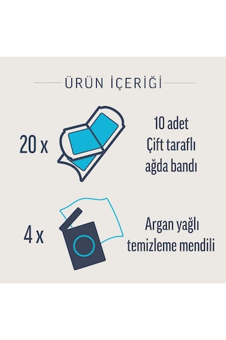 Veet Professional Yüz Ağda Bandı 20'li Hassas Ciltler