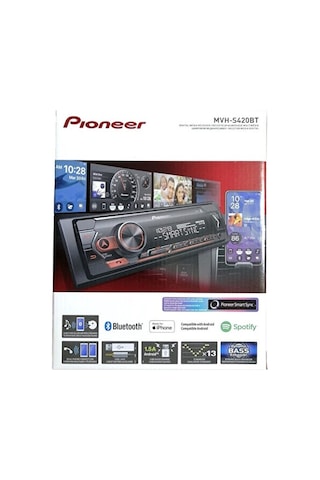 Mvh-s420bt Oto Teyp Bluetooth/usb/ 13 Band Eq/dynamic Bass/4 50w
