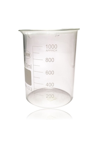 Achem 1000Ml Cam Beher Kısa Form