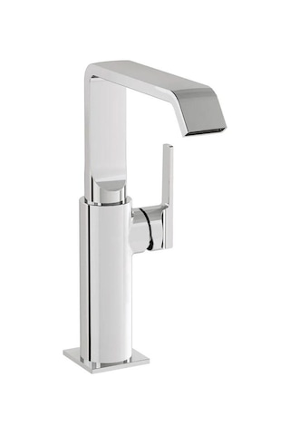 VitrA Suit Yüksek Yandan Kumandalı Çanak Lavabo Bataryası Krom A42765