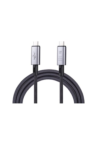 Polham 1MT USB 4.0 240W Thunderbolt Type-C to Type-C Şarj, Data ve 8K 60Hz Görüntü Aktarım Kablosu