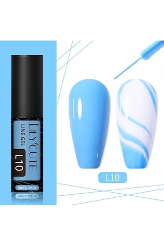 Lily Cute Nail Art Çizim Ojesi Uv Gel 53335-10