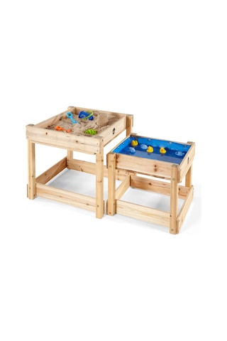 Plum Ahşap Kum Ve Su Masaları Çok Renkli