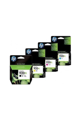 Hp 920Xl 4 Renk Kartuş Seti 6000 6500 7000 7500A