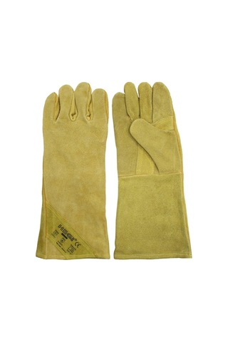 Hegi Fe18 Sarı Kaynakçı Eldiveni No:10