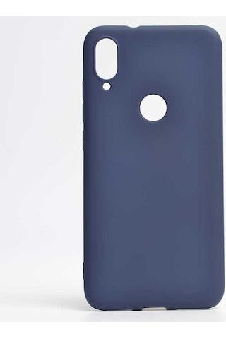 Xiaomi Mi Play Kılıf Zore Premier Silikon Kapak Lacivert
