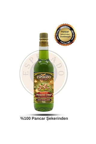 Premıum Antep Fıstığı Aromalı Kahve Şurubu 750 Ml - Barista Serisi Diğer