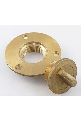 Sarı Pirinç Miçoz 3/4"-20 MM Su Gider Miçozu Komple
